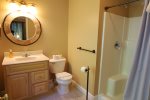 En-Suite Bath in Master Bedroom of Forest Ridge Vacation Home